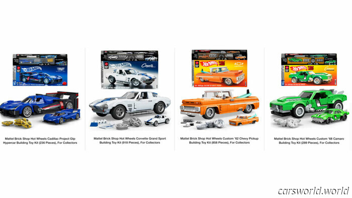 Mattel's Brick Shop vuole battere Lego al suo stesso gioco / Carscoops